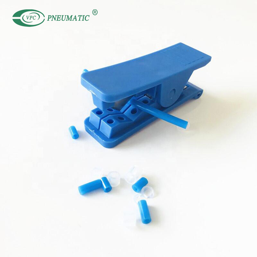 Mini coupe-tube pneumatique en plastique de tuyau en nylon de PA de PVC de PE d'unité centrale portatif 3-16mm